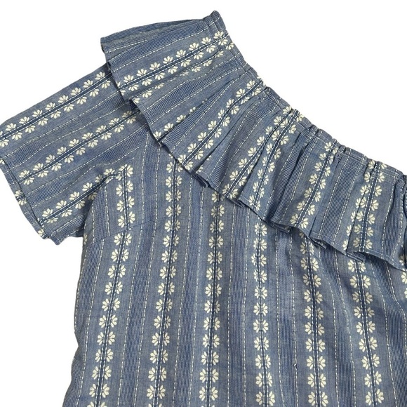 NWT Splendid Floral Print Embroidered Off Shoulder Top - Picture 4 of 13